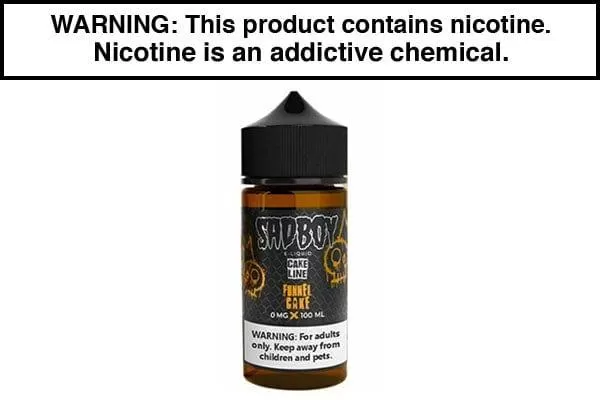 FUNNEL CAKE BY SADBOY E LIQUID 100ML