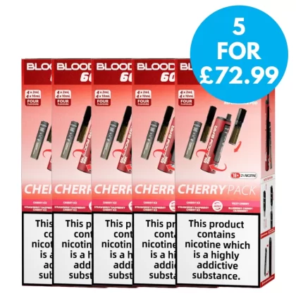 Box of 5 – 20mg Bloody Bar 60k Prefilled Vape Kit