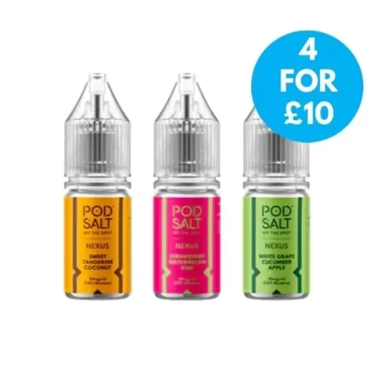 10mg Pod Salt Nexus 10ml Nic Salt