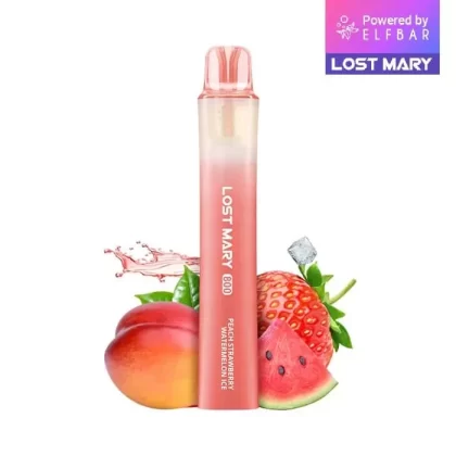 Elfbar Lost Mary 800 – Peach Strawberry Watermelon Ice