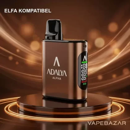 Adalya Alpha Akkuträger – Coffee Brown (inkl. Leerpod)