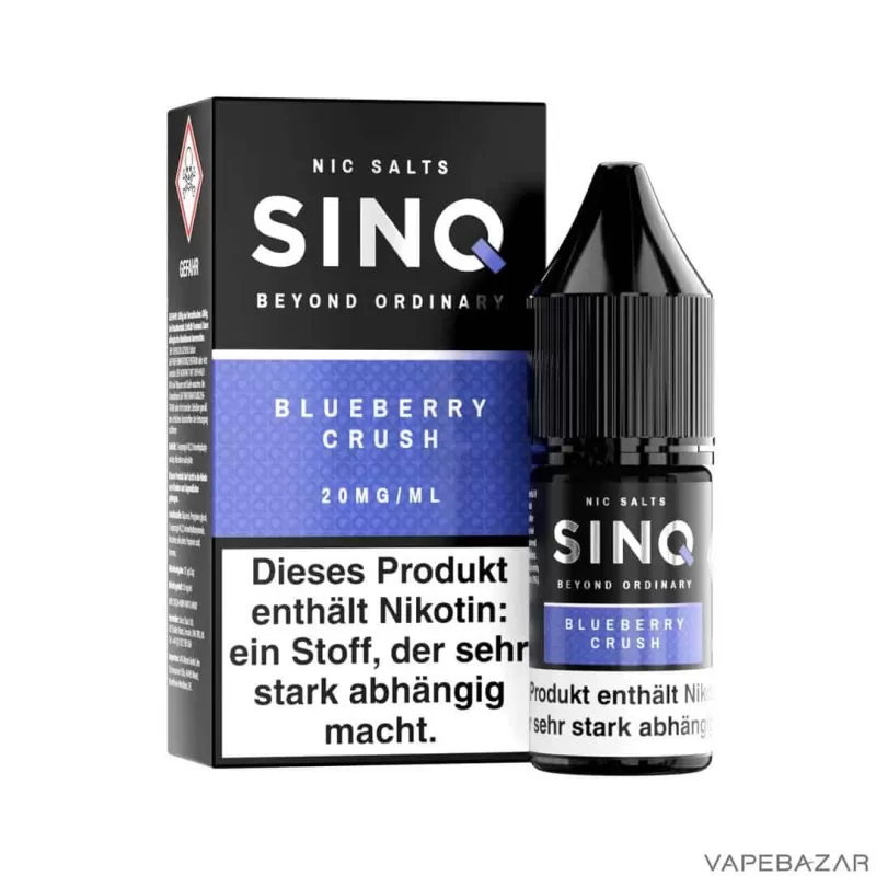 SINQ Nic Salt – Blueberry Crush - Image 3