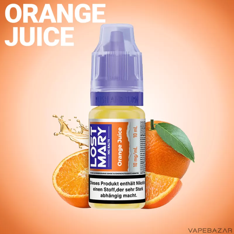 Lost Mary NicSalt – Orange Juice - Image 2