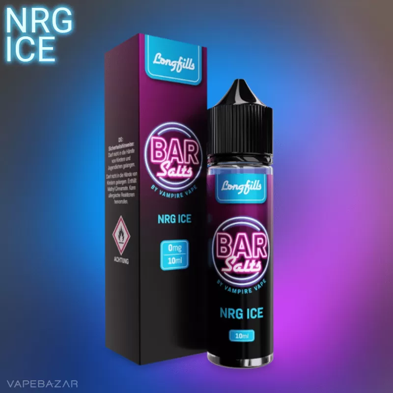Bar Salts Longfills – NRG Ice 10ml - Energy Drink / Ice - Image 2