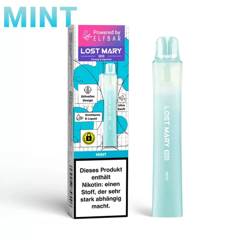Elfbar Lost Mary 800 – Mint - Image 2