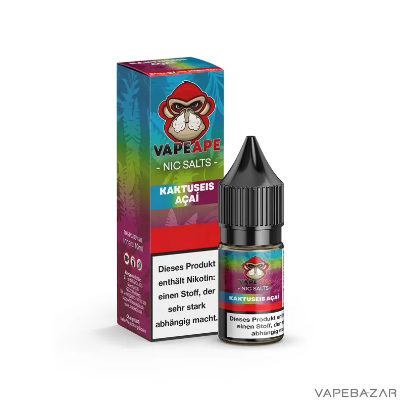 VapeApe – Kaktuseis Acai – Nic Salts - Image 3