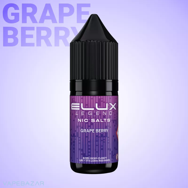 ELUX Legend Nic Salts – Grape Berry - Image 2