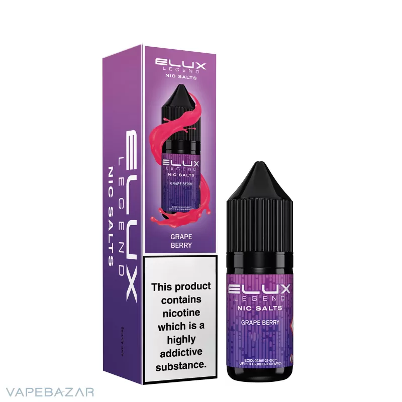 ELUX Legend Nic Salts – Grape Berry - Image 3