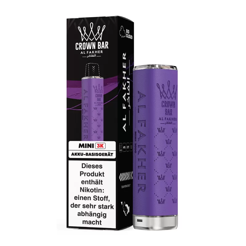Al Fakher 3K Mini Akku – Purple