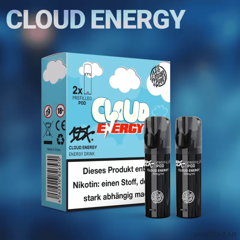 187 Pods – Cloud Energy (2er Pack) - Energy Drink - Image 2