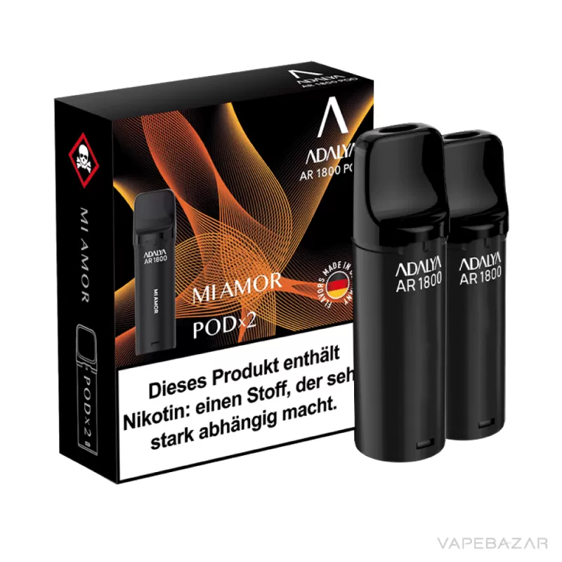 Adalya Alpha Pods – Mi Amor – (2er Pack) - Adalya / Glycerin / Nikotinbenzoat / Propylenglykol / Aromastoffe - Image 3
