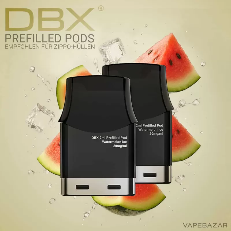 DBX Prefilled Pods by Bugatti – Watermelon Ice