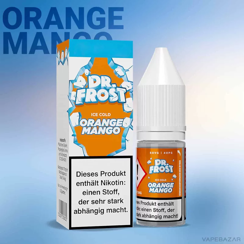 Dr. Frost Ice Cold – Nic Salt – Orange Mango - Image 2