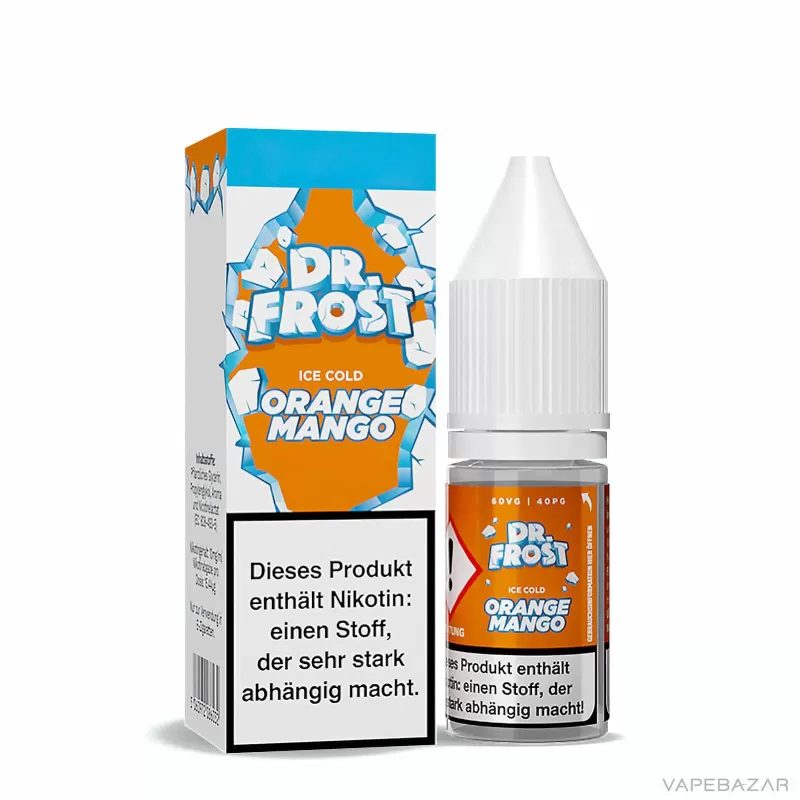 Dr. Frost Ice Cold – Nic Salt – Orange Mango - Image 3