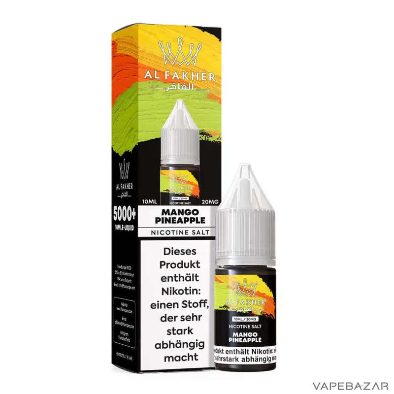Al Fakher Liquid – Mango Pineapple - Image 3