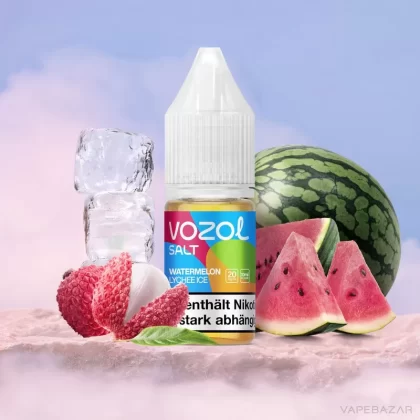 Vozol Liquid – Watermelon Lychee Ice