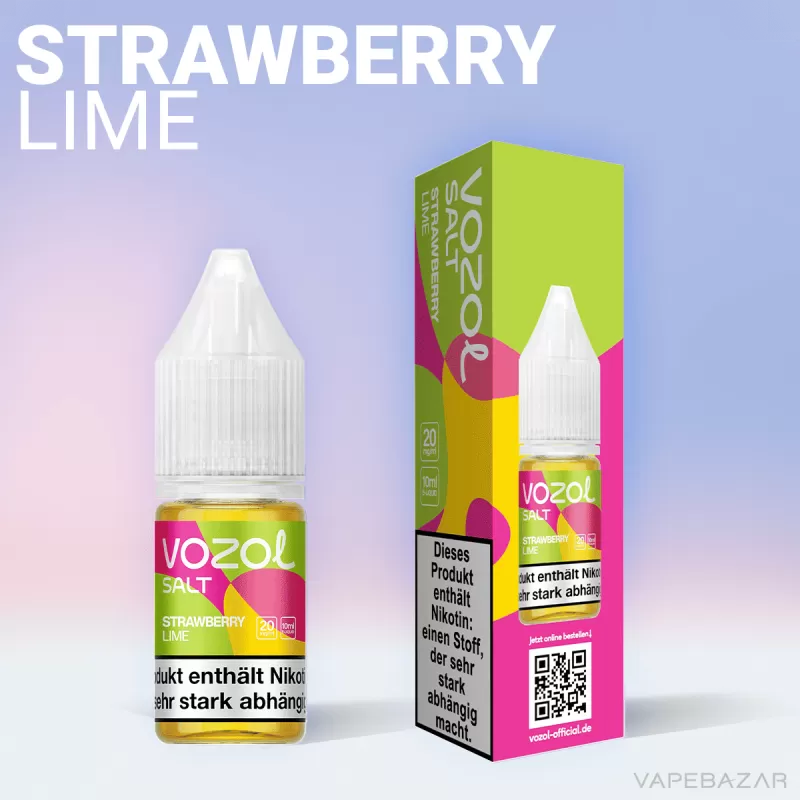 Vozol Liquid – Strawberry Lime - Image 2