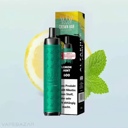 Al Fakher Crown Bar 600 – Lemon Mint - Al Fakher / 20mg/ml / ca. 600