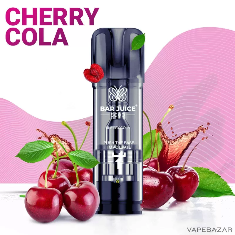 Bar Juice Prefilled Pod – Cherry Cola (2er Pack) - Bar Juice 5000 / 2ml