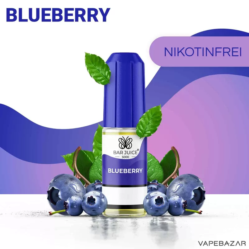 Bar Juice 5000 – Blueberry – Nikotinfrei
