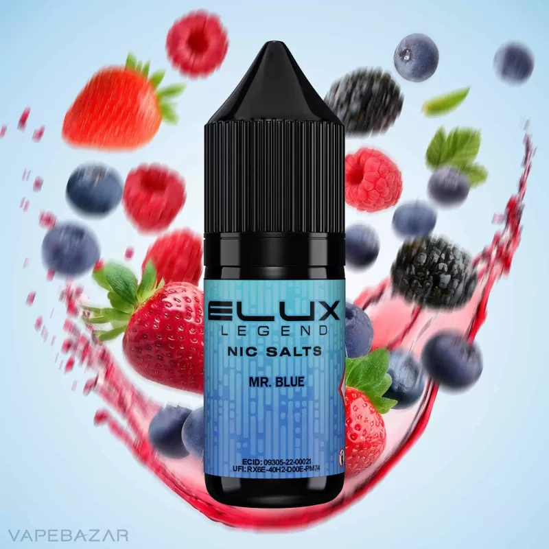 ELUX Legend Nic Salts – Mr. Blue