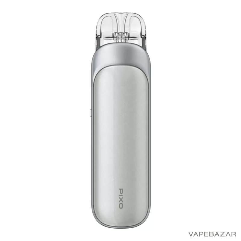 Aspire Pixo Pod Kit – Ice Silver - Pod Kit / Aspire / 1100 mAh / 3ml / 1.0 Ω / 0.4 Ω / 5 - 30 Watt / USB-C - Image 3
