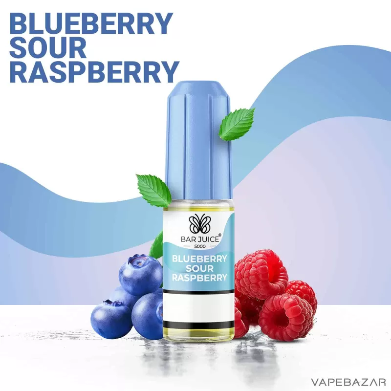 Bar Juice 5000 Nic Salt – Blueberry Sour Raspberry