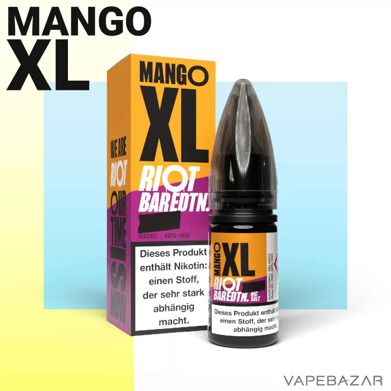 Riot Salt Bar Liquid – Mango XL - Image 2