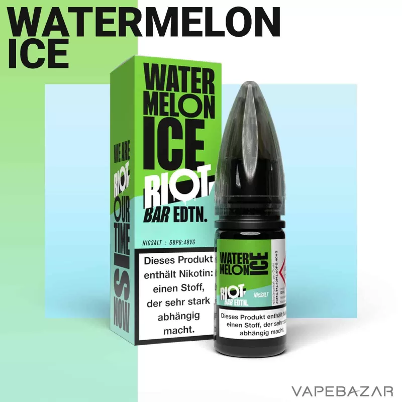 Riot Salt Bar Liquid – Watermelon Ice - Image 2