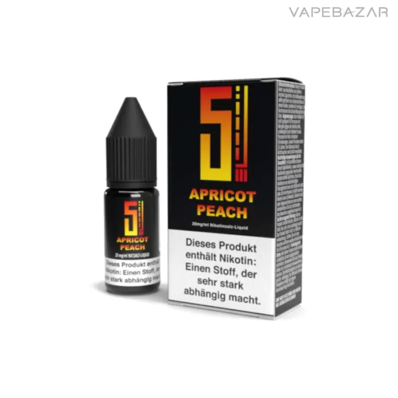 5EL Nikotinsalz Liquid – Apricot Peach