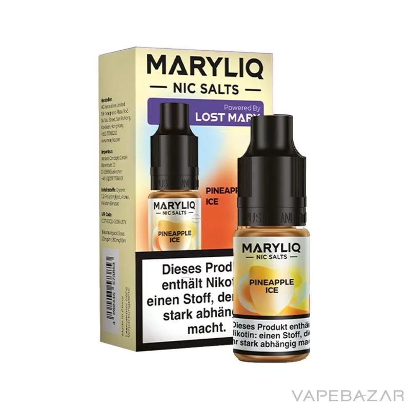 MARYLIQ by Lost Mary – Nic Salt – Pineapple Ice - Image 3