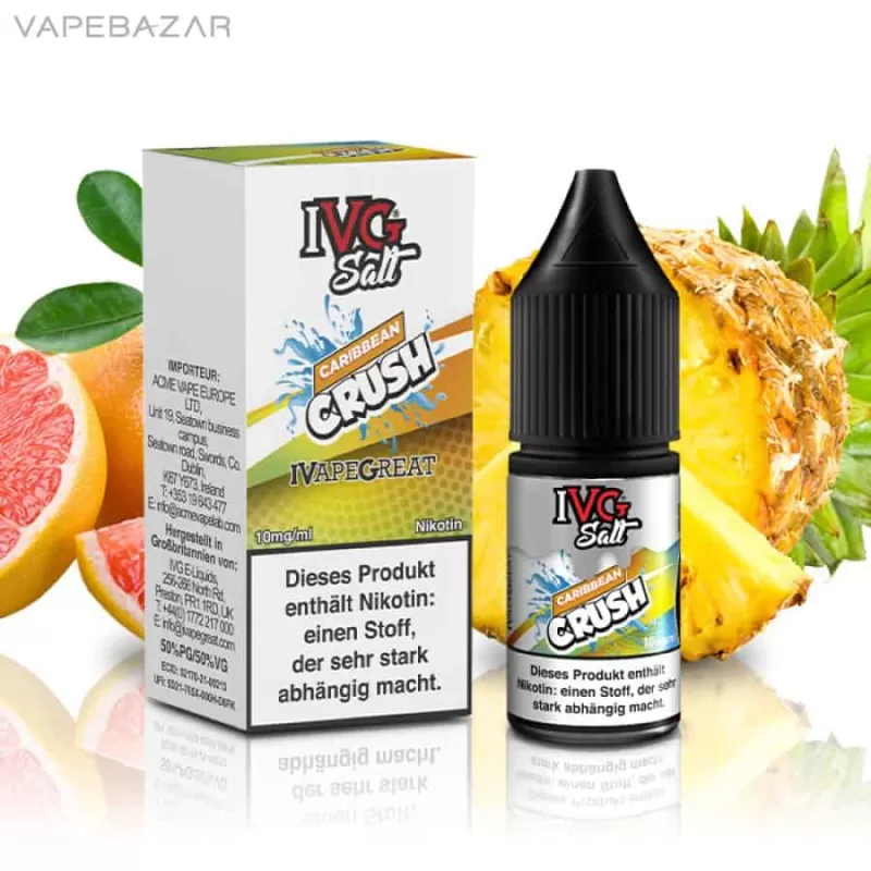 IVG Salt Liquid – Caribbean Crush
