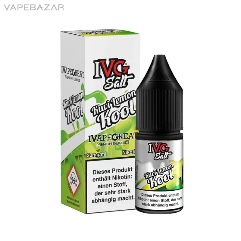 IVG Salt Liquid – Kiwi Lemon Kool - Image 2