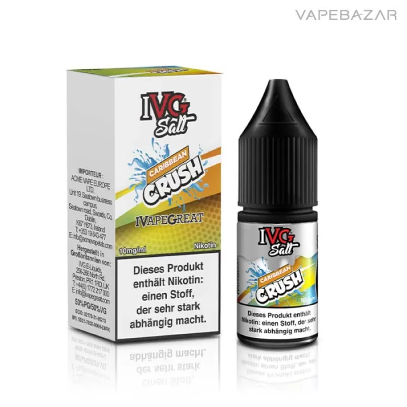 IVG Salt Liquid – Caribbean Crush - Image 3