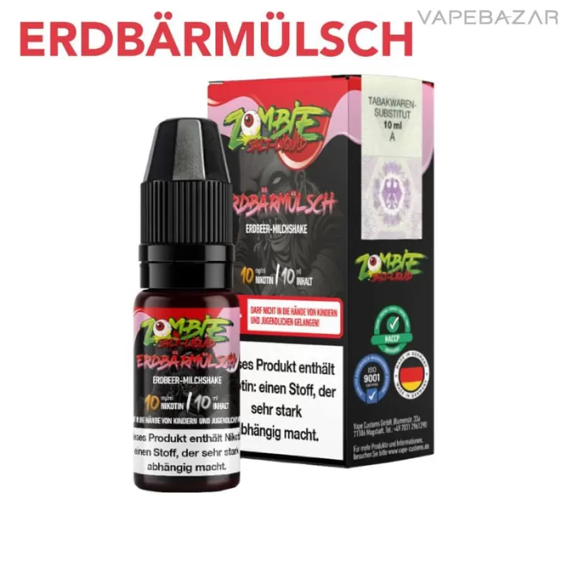 Zombie Nikotinsalz Liquid – Erdbärmülsch - Image 2