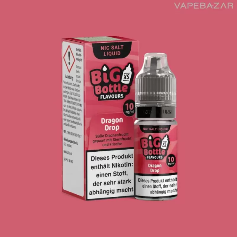 Big Bottle Nikotinsalz Liquid – Dragon Drop