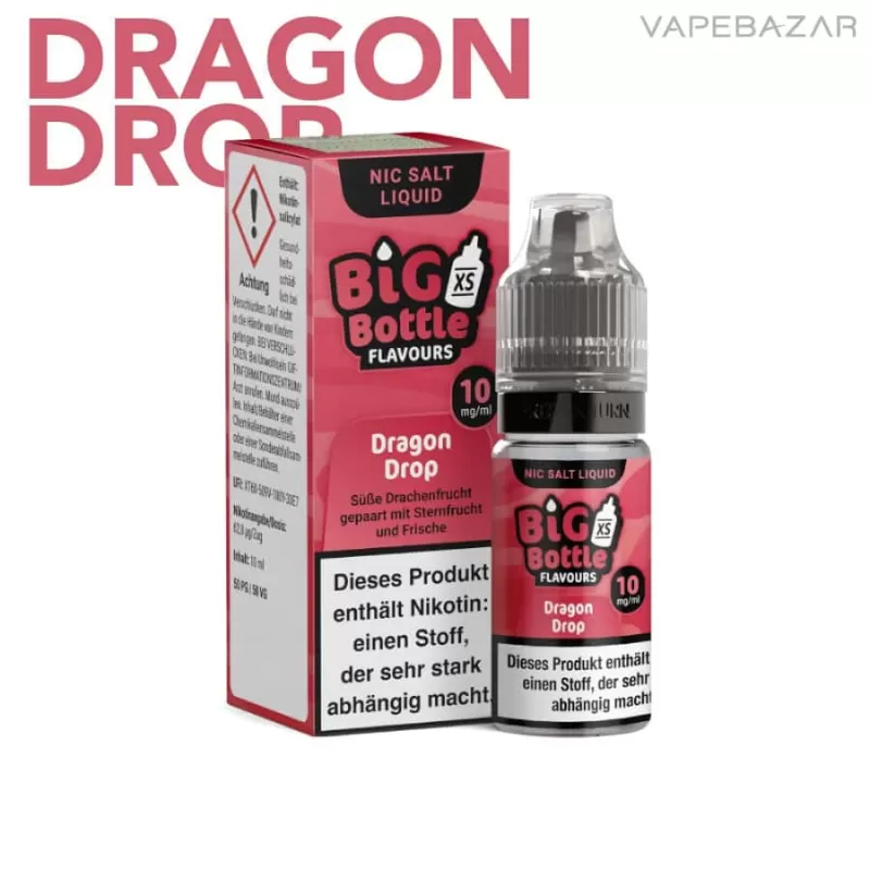 Big Bottle Nikotinsalz Liquid – Dragon Drop - Image 2
