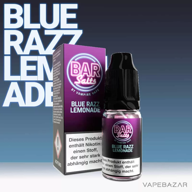 Bar Salts Nikotinsalz Liquid – Blue Razz Lemonade - Image 2
