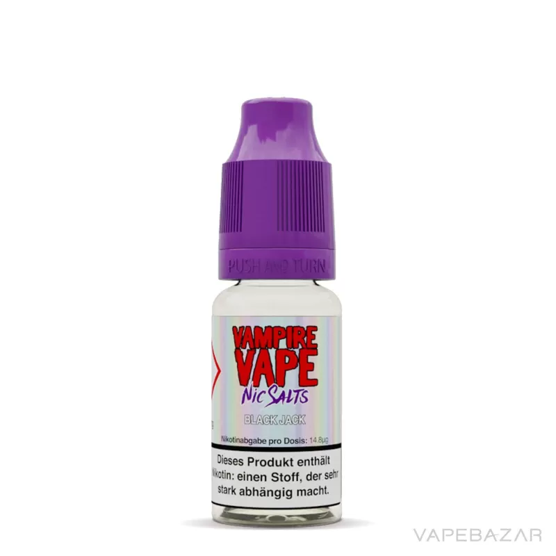 Vampire Vape Nic Salts – Black Jack - Image 3