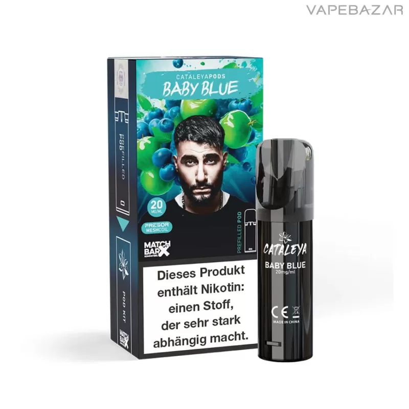 Cataleya by Samra Prefilled Pod – BABY BLUE - Glycerin / Nikotinsalz / Propylenglykol / Aromastoffe / Nikotin / Cataleya by Samra / 20mg/ml - Image 2