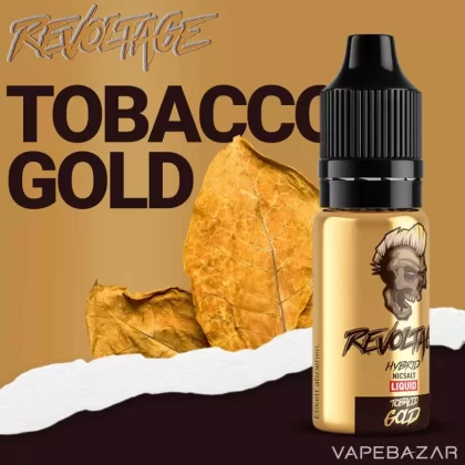 Revoltage Hybrid Nicsalt Liquid – Tobacco Gold