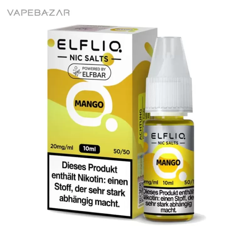 Elfliq Nikotinsalz Liquid 10ml – Mango 20mg/ml Nikotin - Image 3
