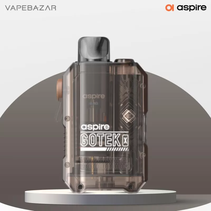 Aspire – Gotek X – Pod Kit – Transparent Amber