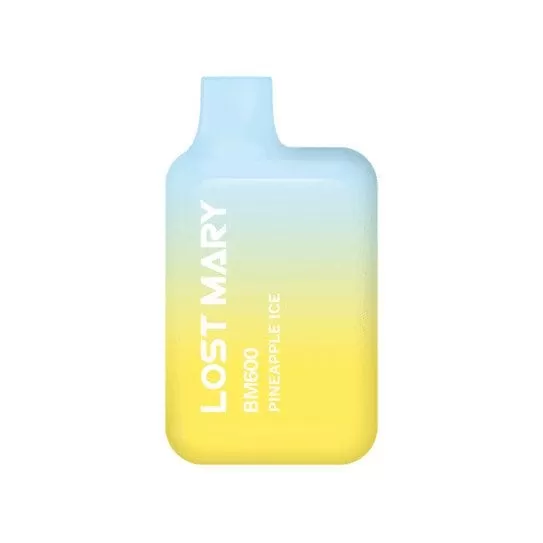 Elf Bar Lost Mary – Pineapple Ice - Elf Bar Lost Mary / Ananas / Glycerin / Nikotinsalz / Propylenglykol / Aromastoffe / 20mg/ml / 550 mAh / ca. 600