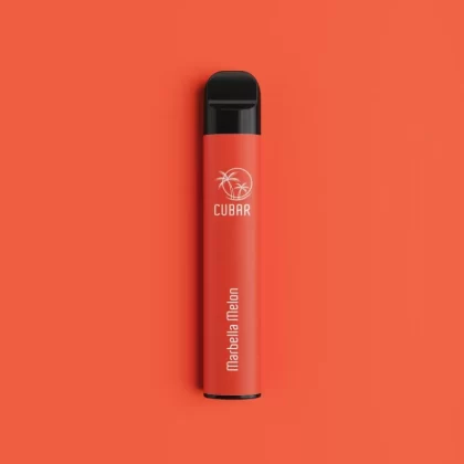 Cubar Club Vape – Watermelon Ice - Cubar Club / Wassermelone / Ice / Propylenglykol / Glycerin / Aromastoffe / Nikotin-Benzoat / 400 mAh / 20mg/ml / ca. 600