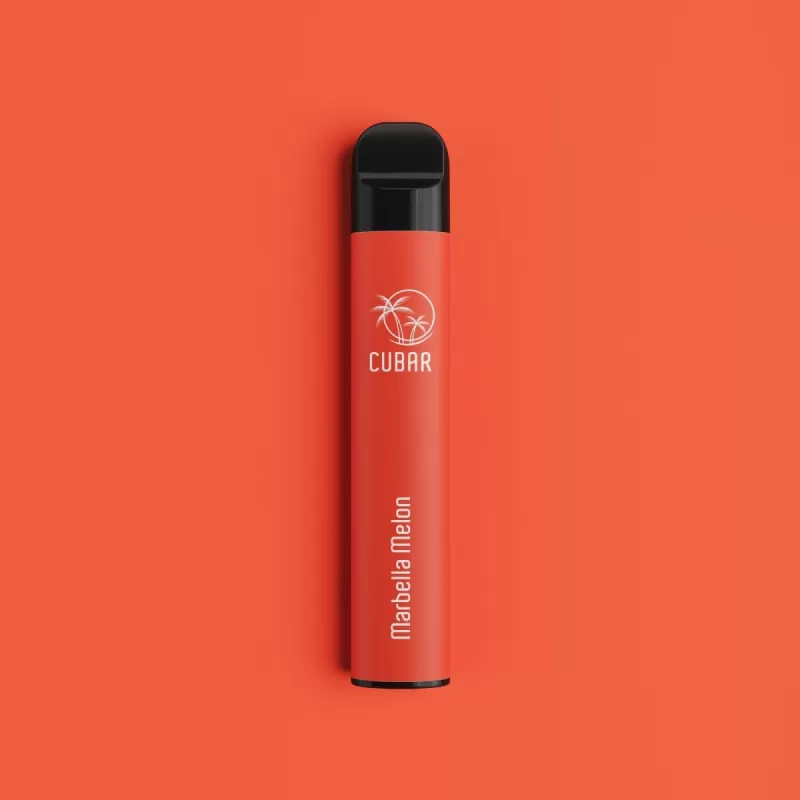 Cubar Club Vape – Watermelon Ice - Cubar Club / Wassermelone / Ice / Propylenglykol / Glycerin / Aromastoffe / Nikotin-Benzoat / 400 mAh / 20mg/ml / ca. 600