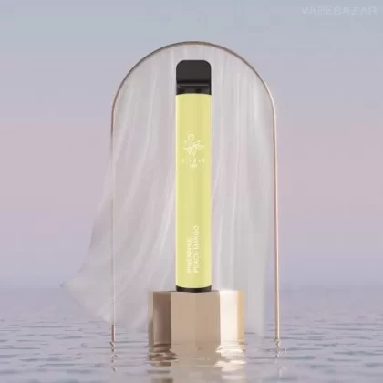 ELF BAR 600 – Pineapple Peach Mango - Mango / Pfirsich / Ananas / Elf Bar / 20mg/ml / 550 mAh / Glycerin / Nikotin-Benzoat / Propylenglykol / Aromastoffe / ca. 600