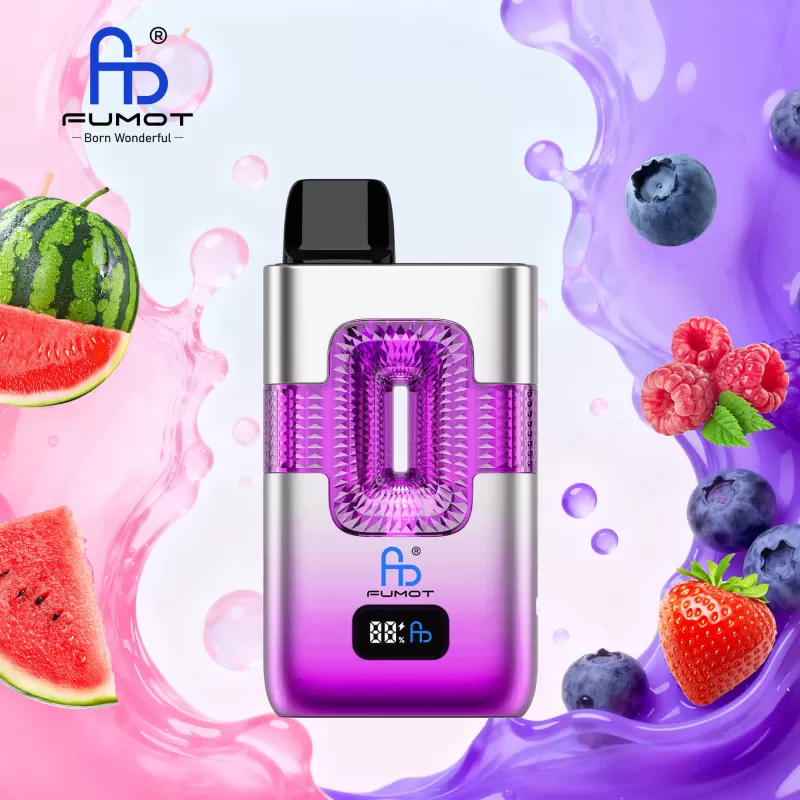 Fumot ECO 2in1 50000 50K Puffs Double Flavors Smart Display Original Rechargeable Disposable Vape - Image 2