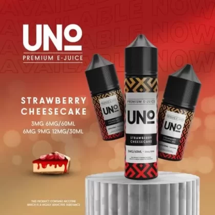 UNO MTL STRAWBERRY CHEESECAKE VAPE ELIQUID