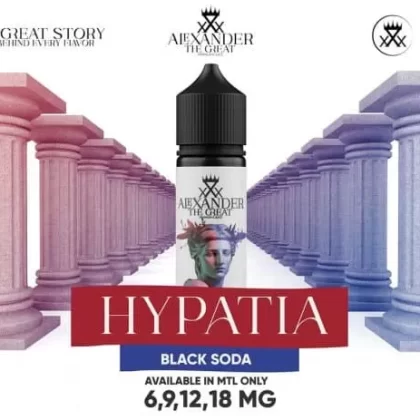 ALEXANDER MTL HYPATIA ICE VAPE ELIQUID – BLACK SODA